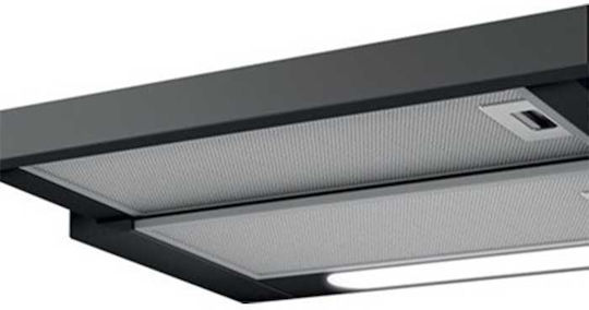 Elica Elite 14 Plus BL/A/60 Sliding Vent Hood 49.8cm Black