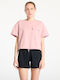 Μπλουζάκι Columbia Granite Point Knit Short Sleeve Tee Eraser Pink