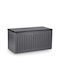 Plonos Außenlagerbox Kunststoff 270Es Gray L109xB51xH55cm