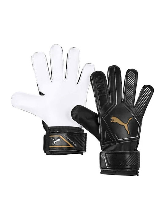 PUMA King 4 Γάντια Τερματοφύλακα Ενηλίκων Μαύρα