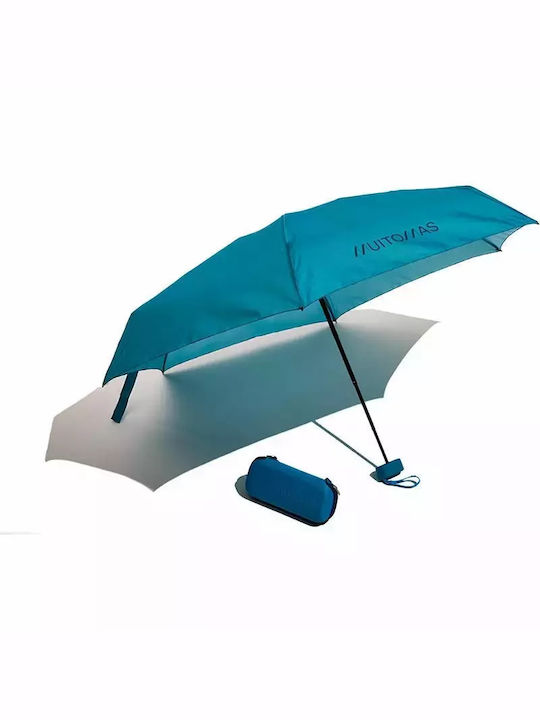 Muitomas Regenschirm Kompakt Blau