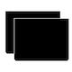 Set 2 Rubber Mud Flaps 45 X 35cm