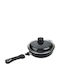 AMT Gastroguss Pan With Lid made of Aluminum