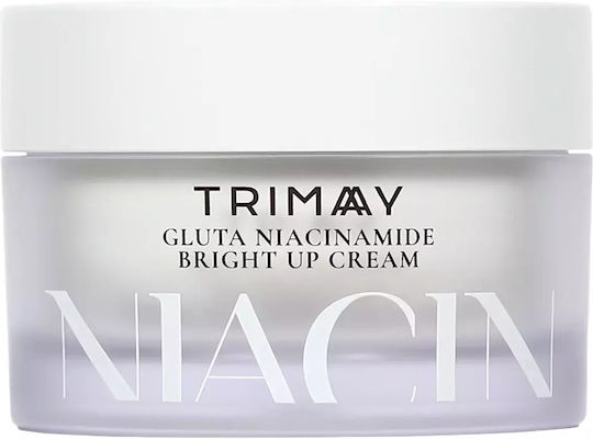 Trimay Gluta Niacinamide Κρέμα Προσώπου για Ενυδάτωση, Ανάπλαση & Πανάδες με Υαλουρονικό Οξύ & Νιασιναμίδη 50ml