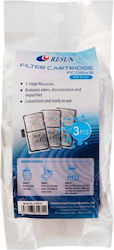 Resun Ersatz-Kohlevorfilter Filter Bc450 3 Stück