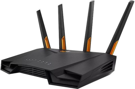 Asus TUF Gaming AX4200 Drahtlos Router Wi-Fi 6 mit 4 Anschlüssen Gigabit Ethernet