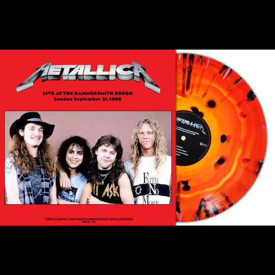 Metallica Live At Hammersmith Odeon London 1986 Lagoon 1 Vinyl