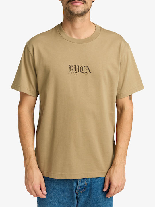 RVCA T-shirt Μπεζ