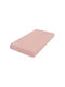 Matex Baby Bettlaken Für Krippe Baumwolle Angepasst Rosa 70x140cm