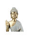 ArteLibre Dekorativer Buddha aus Polyresin 16x8x25cm 1Stück