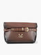 Leather Women's Brown Crossbody Bag