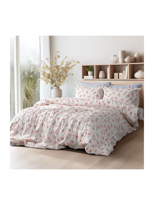 Beauty Home Art 12218 Chloe Подредба Покривало Кингсайз Памук Бежов 220x240см