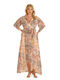 Rochie Maxi Pentru Nuntă / Botez Bej
