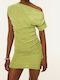 Sommer Mini Abendkleid Lime