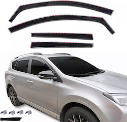 Set Vorder- und Rückseite Auto Windschutzscheiben für Toyota RAV 4 4 Stück