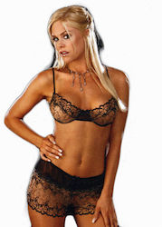 Set Bra Panty Purple