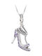 Glamour Сребърен Лилав Charm