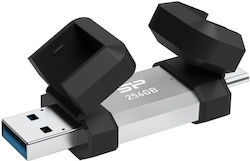 Silicon Power 256GB USB 2.0 Ασημί Silicon Power 256GB USB 2.0 Ασημί
