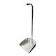 TnS Metallic Dustpan Silver 25.5x23x80cm