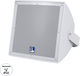 GloboStar Fdb Lt212t Παθητικό Επιτοίχιο Ηχείο 300W (Τεμάχιο) Λευκό