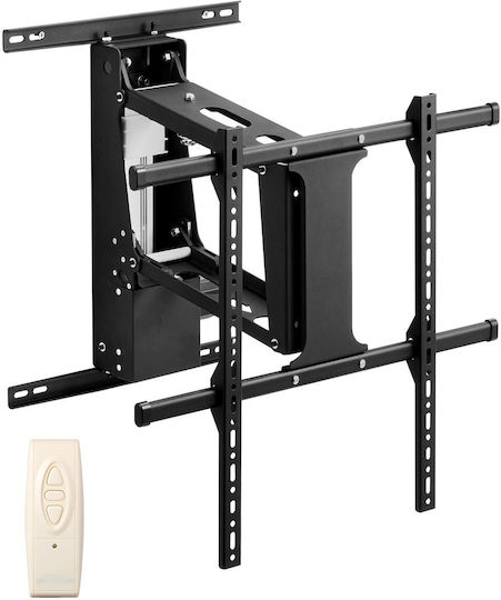 Vevor DDDSZJBGSVES4IE4YV2 Βάση Τηλεόρασης Τοίχου έως 65" και 40kg Μαύρο