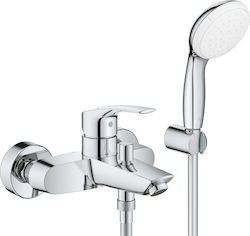 Grohe Eurosmart Amestecare Baterie Cadă Set complet Argintiu Grohe Eurosmart Amestecare Baterie Cadă Set complet Argintiu