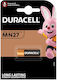 Duracell Alkaline Battery A27 12V 1pcs