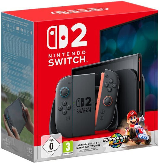 Nintendo Switch 2 256GB Mario Kart World (Pachet Oficial