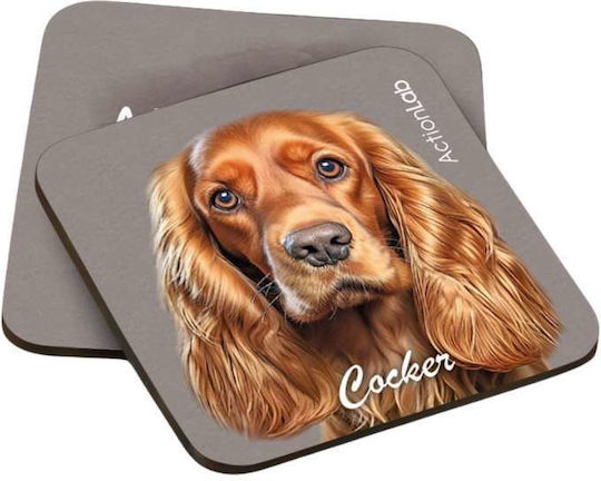 ActionLab Coaster Wooden 2pcs ActionLab Coaster Wooden 2pcs