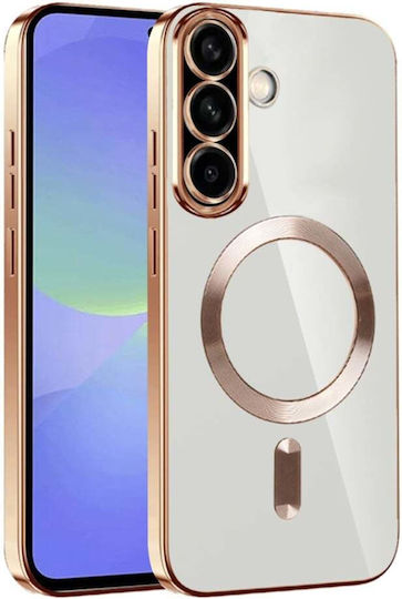 Калъф за Samsung Galaxy A36 5G Galaxy A56 5G Skyddar Innovation Luxury Shield Magsafe Защита от удари Златен комплект със стикер