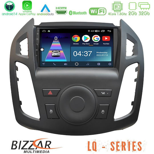 Bizzar Ηχοσύστημα Αυτοκινήτου για Ford Transit Connect / Transit / Tourneo Connect 2013-2018 (Bluetooth/USB/WiFi/GPS/Apple-Carplay/Android-Auto) με Οθόνη Αφής 9"