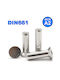 Inox Kiss Πριτσίνια Inox M3x10mm 100Stück