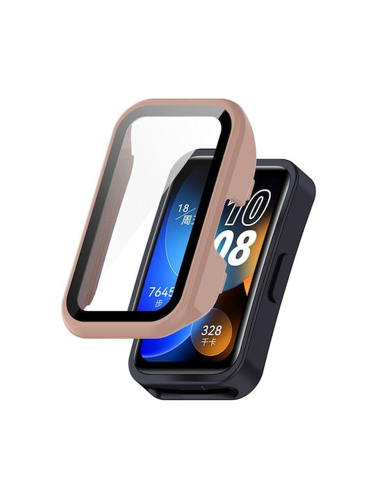 Plastic Case In Pink Color Huawei Band 8 Huawei Band 9