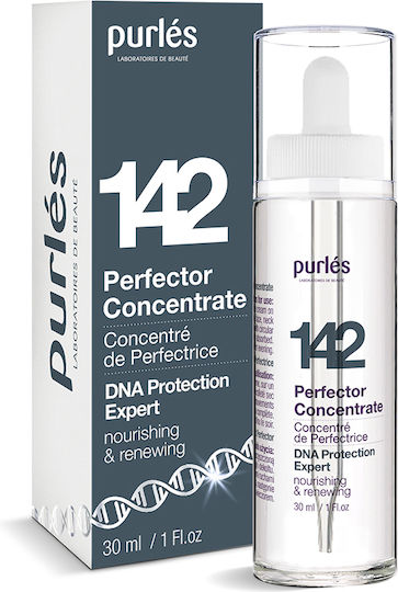 Purlés Serum de Concentrare 142 Perfector pentru Fata cu Vitamina C și Vitamina E pentru Strălucire și Revitalizare 30ml