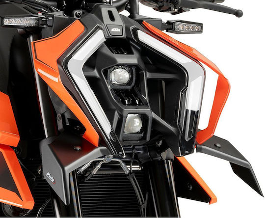 Puig Front Motorcycle Spoilers for KTM DUKE Black 1pcs