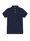 Kinderpolo Kurzarm Blau