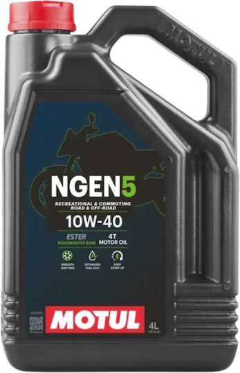 Motul NGEN5 Motorradöl für Viertaktmotoren 10W-40 4Es
