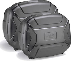 Givi Trekker Monokey Σετ Πλαϊνές Βαλίτσες Μοτοσυκλέτας 35lt σε Μαύρο Χρώμα