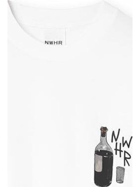 NWHR T-shirt Λευκό