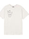 T-shirt Εκρού