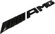 Αυτοκόλλητο Σήμα Λογότυπο Amg Flat 200mm X 20mm Μαύρο 1 Τεμάχιο Zemb-mb-06