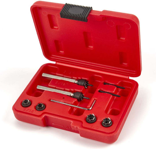 Spot Weld Drill Bit Set - 9 Pieces Hbm