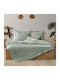 Kentia Vegas Coverlet King Size from Polyester Mint Green 260x240cm
