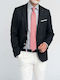 Men's Suit Jacket Slim Fit Blue