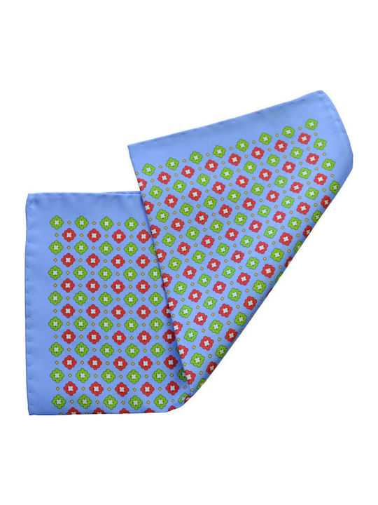Men's Silky Handkerchief Blue