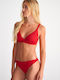 Bikini Bra With Padding Red