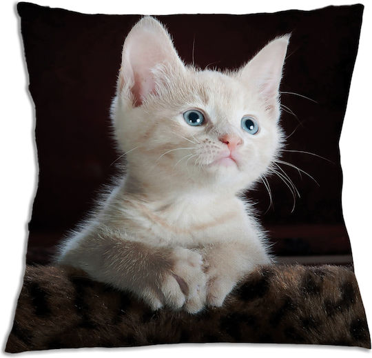 Μαξιλάρι Καναπέ Cat Lover 30x30εκ.