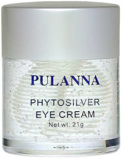 Pulanna Phytosilver Κρέμα Ματιών για Ανάπλαση , Αντιγήρανση , Μαύροι Κύκλοι & Σακούλες 21gr