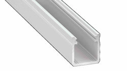 White Aluminum Profile Type Y 1m + Milky Lens
