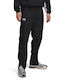 Rival Sweatpants Glossy with Elastic Black